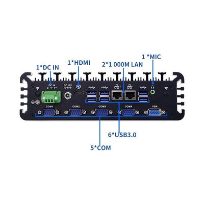 IBOX-3026 Mini PC industriel sans ventilateur 1135G7 processeur avec certification CE FCC ROHS
