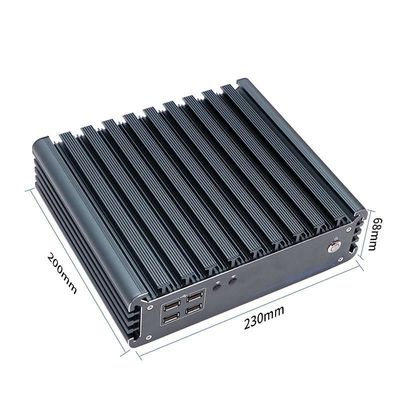 IBOX-3226 Quad Core Refresh Mini PC industriel sans ventilateur CE CCC FCC classe A RoHS 2,64 kg