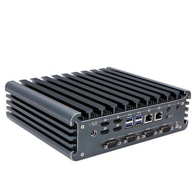 IBOX-3226 Quad Core Refresh Mini PC industriel sans ventilateur CE CCC FCC classe A RoHS 2,64 kg