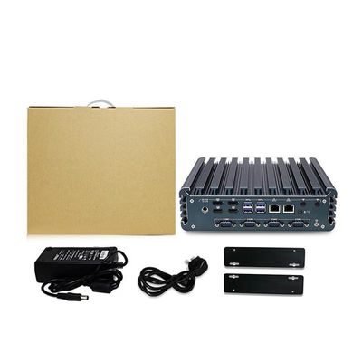 IBOX-3226 Quad Core Refresh Mini PC industriel sans ventilateur CE CCC FCC classe A RoHS 2,64 kg