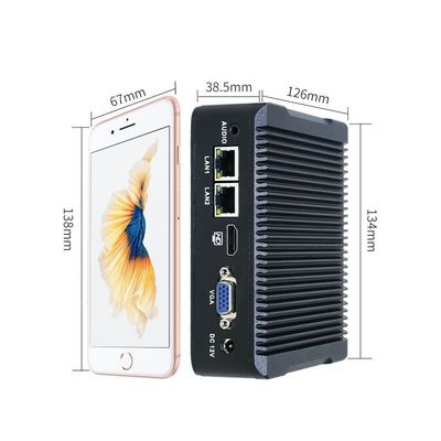 Nano-N3 Plus J1900 4 cœurs 8G RAM Industrial Mini PC Support système d'exploitation Windows/Linux