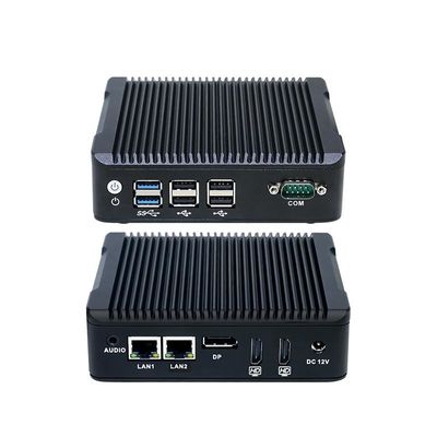 Nano-N5 Plus Mini PC industriel avec un quad core J3710 1XMSATA 2.5 HDD 2XUSB3.0