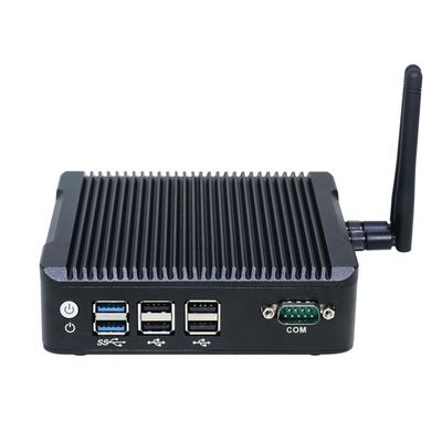 Nano-N5 Plus Mini PC industriel avec un quad core J3710 1XMSATA 2.5 HDD 2XUSB3.0