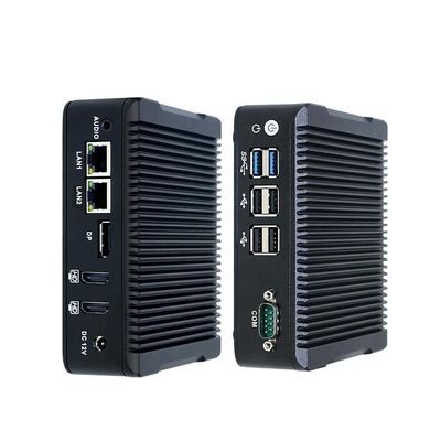 Nano-N5 Plus Mini PC industriel avec un quad core J3710 1XMSATA 2.5 HDD 2XUSB3.0