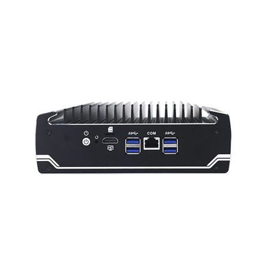 IBOX-501 N18 Mini PC industriel sans ventilateur Quad Core 32 Go de stockage avec MSATA