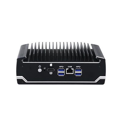 IBOX-501 N18 Mini PC industriel sans ventilateur Quad Core 32 Go de stockage avec MSATA