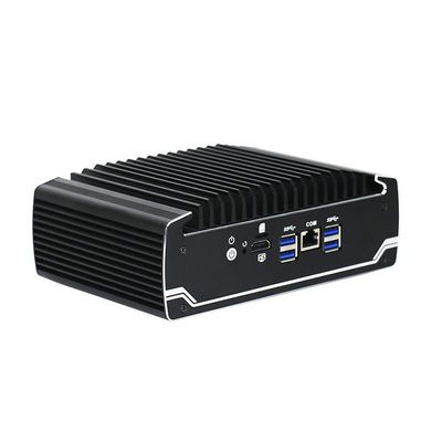 IBOX-501 N18 Mini PC industriel sans ventilateur Quad Core 32 Go de stockage avec MSATA