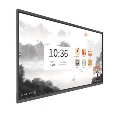 Temps de réponse HD 4K 86 pouces Écran tactile tableau blanc interactif pour salles de conférence