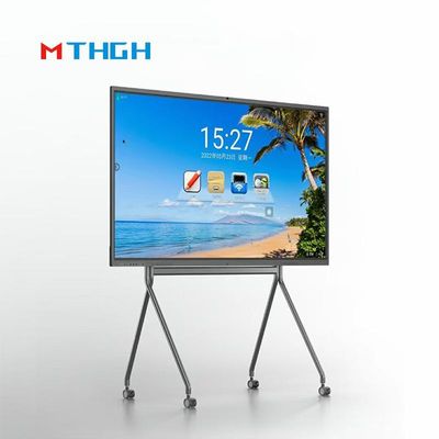 Temps de réponse HD 4K 86 pouces Écran tactile tableau blanc interactif pour salles de conférence