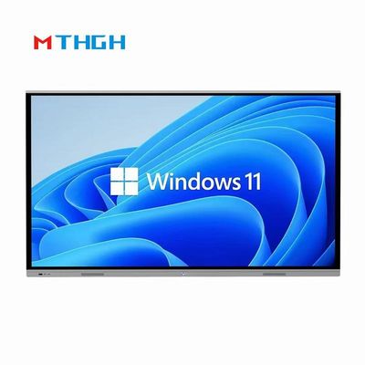 Salle de conférence HD 4K 75 pouces tableau blanc interactif toucher interactif tout-en-un avec USB
