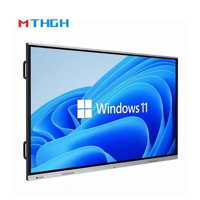 Salle de conférence HD 4K 75 pouces tableau blanc interactif toucher interactif tout-en-un avec USB