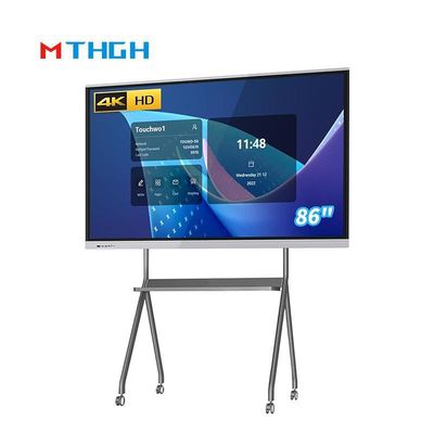 86 pouces 16 9 écran tactile interactif tableau blanc 4K 300cd/M2 technologie infrarouge