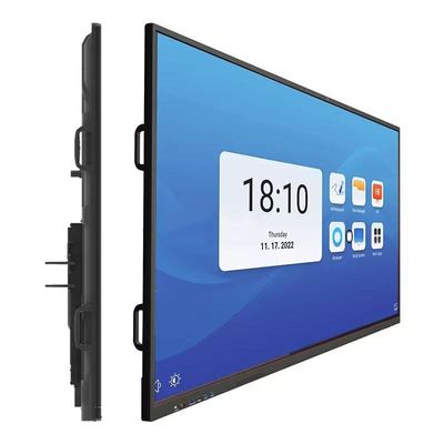 4K 75 pouces 20 points infrarouge touch interactif tableau blanc pour l'enseignement en classe scolaire
