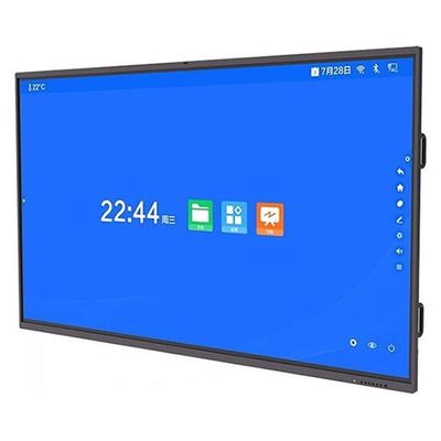 4K 65 pouces 16:9 tableau blanc LCD interactif infrarouge/touch capacitif pour une éducation intelligente