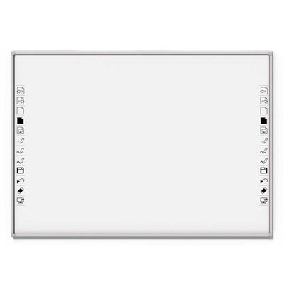 Tableau blanc intelligent en verre trempé de 86 pouces avec connectivité USB Wifi Bluetooth pour le supermarché scolaire