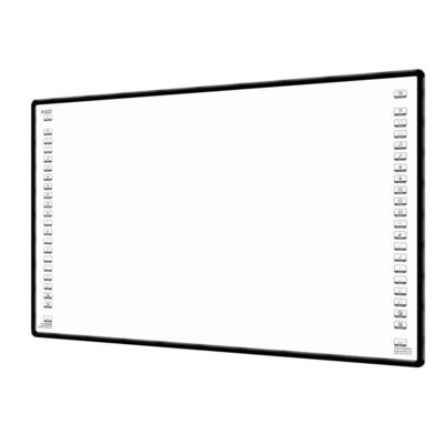 Un tableau blanc interactif intelligent de 83 pouces doté d'une technologie tactile infrarouge et d'une écriture noire