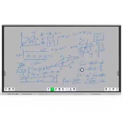 Tableau blanc interactif pour l'éducation intelligente 350 cd/m2 IR lumineux/touch capacitif