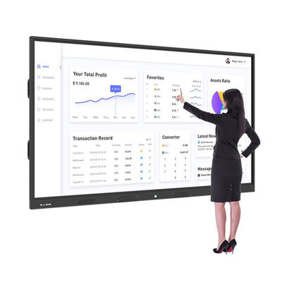 Panneau de présentation IR multi-touch / écran tactile capacitif avec luminosité de 400 cd/m2