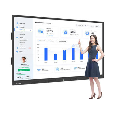 Panneau de présentation IR multi-touch / écran tactile capacitif avec luminosité de 400 cd/m2