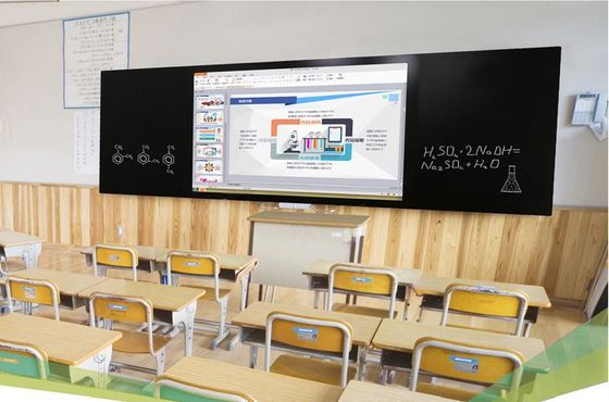 Plaque noire numérique intelligente de 4 Go avec écran de 75 pouces et ports HDMI