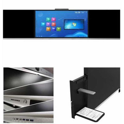 MTHGH 65 pouces 4K panneau d'écriture plat Smart Digital Blackboard Avec 64 Go de stockage et 180-260 V de tension d'entrée CA