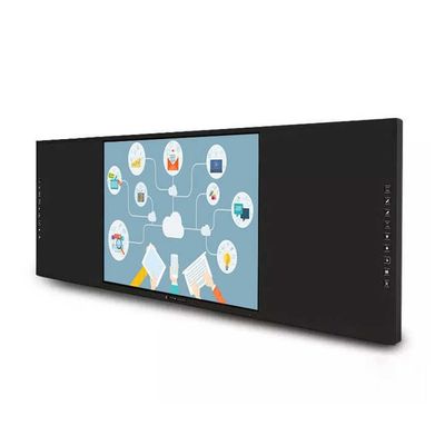 MTHGH 65 pouces support multi-utilisateur de carte noire électronique intelligente avec processeur I3/I5/I7/I9