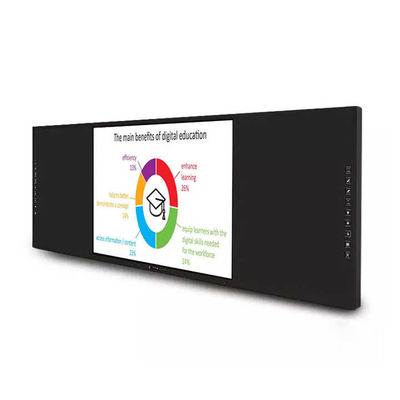 MTHGH 65 pouces support multi-utilisateur de carte noire électronique intelligente avec processeur I3/I5/I7/I9