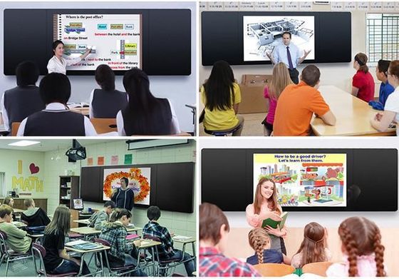MTHGH 65 pouces 180-260V AC Intensité d'entrée Smart Digital Blackboard avec interface USB2.0/3.0 et 4 Go de mémoire vive