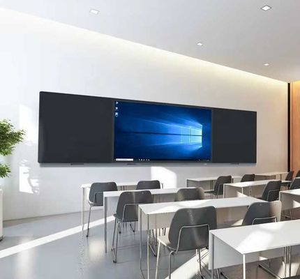 Tableau noir numérique intelligent de 86 pouces avec 16 9 aspect ratio et longueur ≥ 4450 mm pour un environnement d'apprentissage interactif