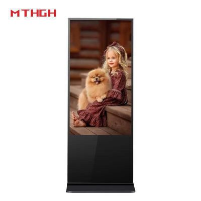 Affichage d'affiche numérique de 43 pouces HD 8 Go / 16 Go de stockage pour les fournisseurs OEM