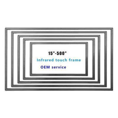 Temps de réponse de 55 pouces 8 ms Écran tactile infrarouge pour applications industrielles