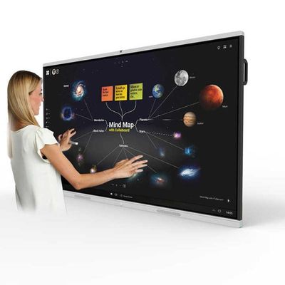 Tableau interactif à écran tactile Tableau de présentation multi-touch 20 points tactiles pour la salle de classe scolaire