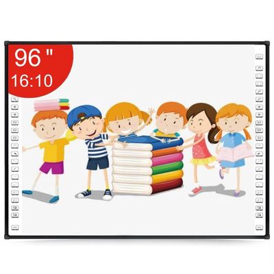 96 pouces tableau interactif infrarouge dix points multitouch pour les salles de classe