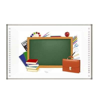 Tableau numérique intelligent infrarouge pour la salle de classe 10 points 86 pouces Tableau noir de classe