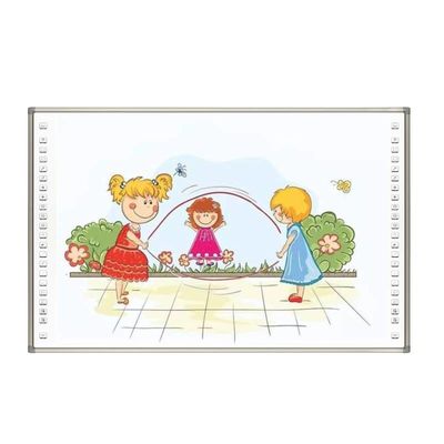 Pénomène d'écriture corporelle tactile compatible 20 points tactile intelligent tableau blanc interactif pour les présentations