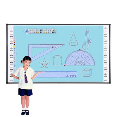 Le tableau blanc interactif intelligent de 86 pouces est la solution parfaite pour les besoins de l'éducation, de la formation et des conférences