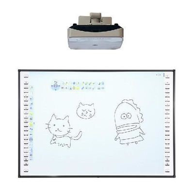 Le panneau interactif intelligent de 86 pouces USB2.0/3.0, 32767x32767 Affichage interactif du tableau blanc