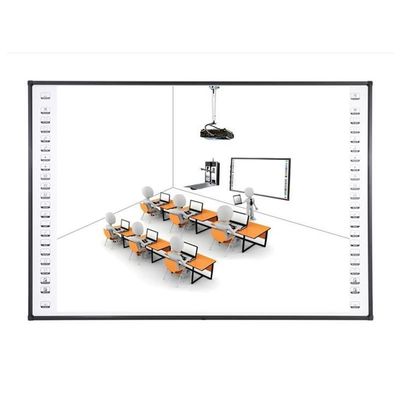 Tableau blanc interactif infrarouge de 83 pouces IWB Tactile à doigt en céramique Nano Surface