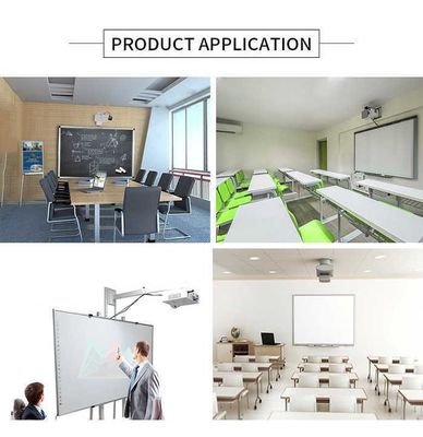 Tableau blanc éducatif infrarouge interactif de 86 pouces avec projecteur/touchpad