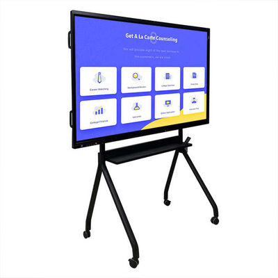 65 pouces luminosité 350cd/m2 écran tactile interactif tableau blanc avec logiciel tableau blanc interactif logiciel OPS PC