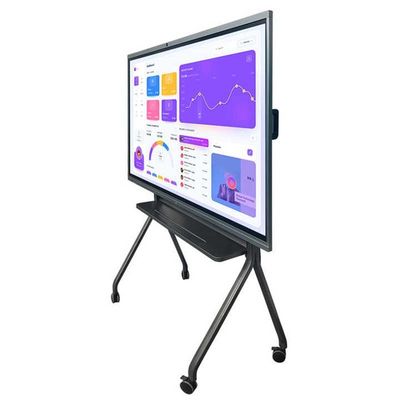 Tableau blanc intelligent interactif de 65 pouces 3840x2160 panneaux d'écran 4K avec logiciel Android