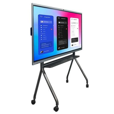 Tableau blanc intelligent interactif de 65 pouces 3840x2160 panneaux d'écran 4K avec logiciel Android