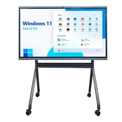Écran de tableau blanc interactif de 65 pouces pour des présentations interactives