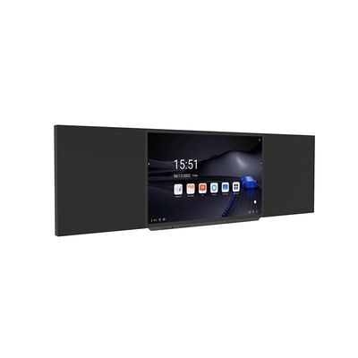 75 pouces Smart Digital Blackboard Infrarouge 40 Contacts Interactif Enseignement en salle de classe de l'école Tableau blanc avec accessoires d'effacement