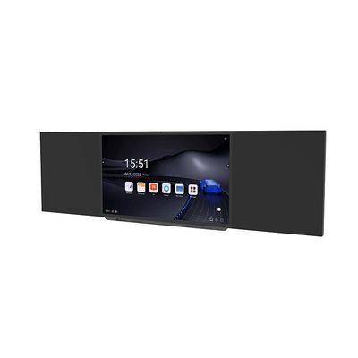 75 pouces Smart Digital Blackboard Infrarouge 40 Contacts Interactif Enseignement en salle de classe de l'école Tableau blanc avec accessoires d'effacement