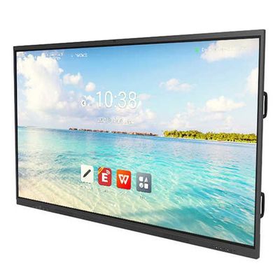 Tablette TV à écran tactile interactif intelligent certifié 4K de 75 pouces