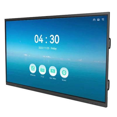 Tablette TV à écran tactile interactif intelligent certifié 4K de 75 pouces