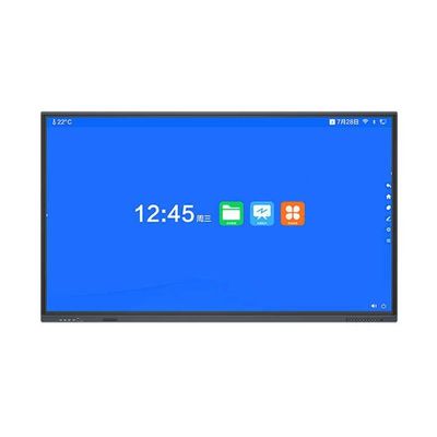 Un tableau blanc à écran tactile interactif intelligent de 86 pouces, mobile et monté au mur
