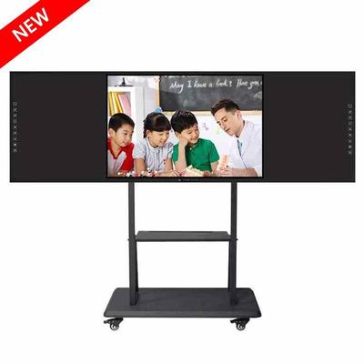 Tableau noir numérique intelligent de 86 pouces, tableau noir d'enseignement scolaire avec projecteur